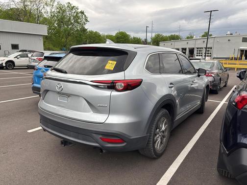 Sonic Silver Metallic 2018 Mazda CX-9 Touring