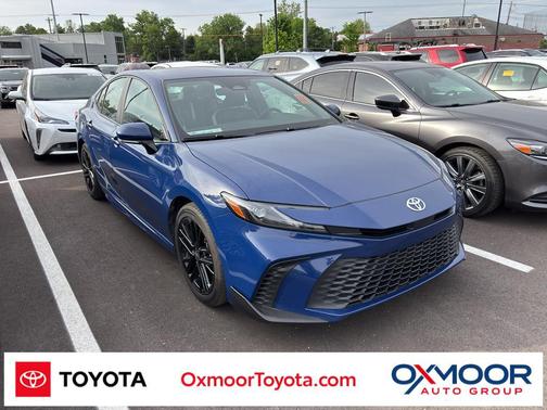 Reservoir Blue 2025 Toyota Camry SE