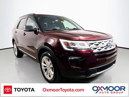 Burgundy Velvet Metallic Tinted Clearcoat 2019 Ford Explorer XLT