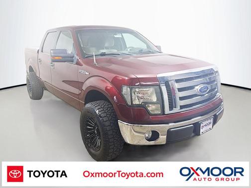 Maroon 2010 Ford F-150 XLT SuperCrew