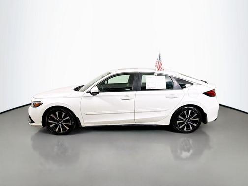 Platinum White Pearl 2024 Honda Civic EX-L
