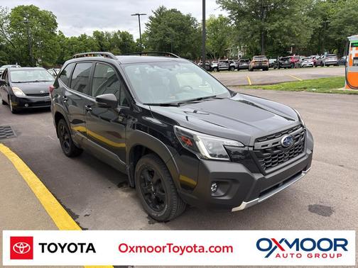 Crystal Black Silica 2023 Subaru Forester Wilderness