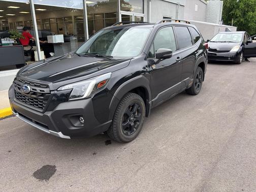 Crystal Black Silica 2023 Subaru Forester Wilderness
