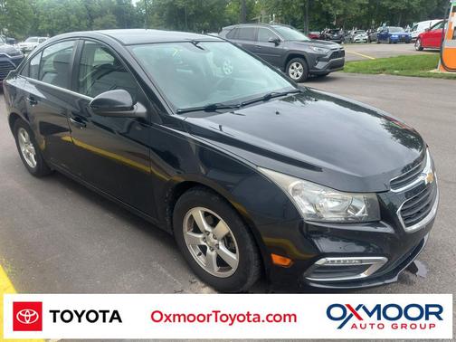 Black Granite Metallic 2015 Chevrolet Cruze 1LT