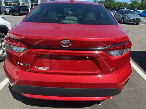 Barcelona Red Metallic 2020 Toyota Corolla LE