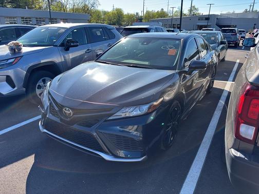 Galactic Aqua Mica 2021 Toyota Camry XSE