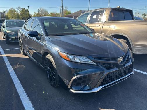Galactic Aqua Mica 2021 Toyota Camry XSE
