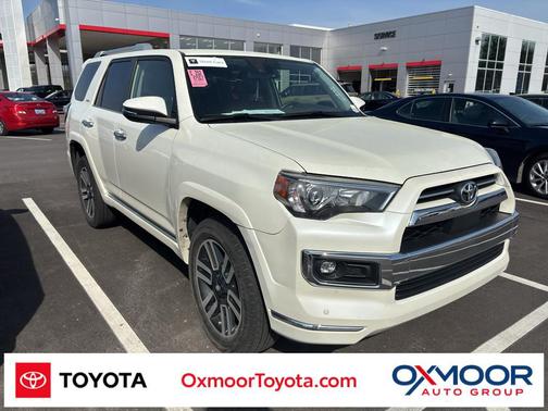 Blizzard Pearl 2021 Toyota 4Runner Limited