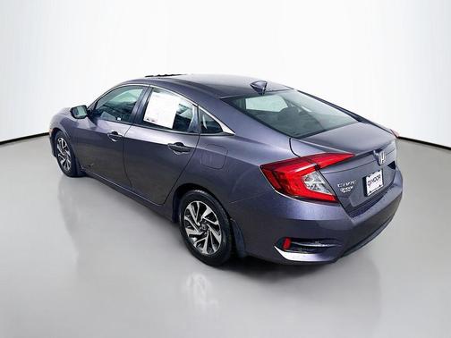 Modern Steel Metallic 2017 Honda Civic EX