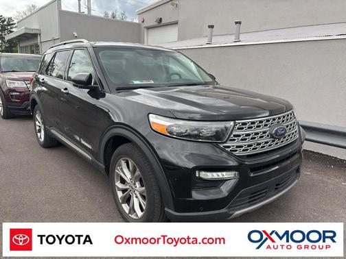Agate Black Metallic 2022 Ford Explorer Limited