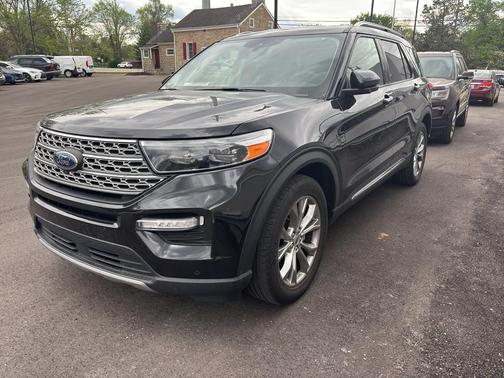 Agate Black Metallic 2022 Ford Explorer Limited