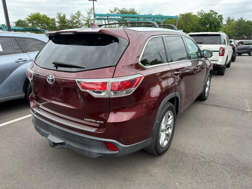 Ooh La La Rouge Mica 2016 Toyota Highlander Limited Platinum