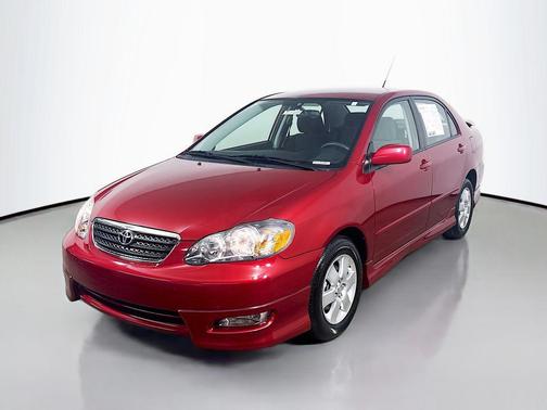 Impulse Red Pearl 2008 Toyota Corolla S