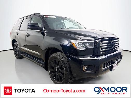 Midnight Black Metallic 2021 Toyota Sequoia Nightshade