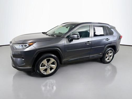 Magnetic Gray Metallic 2021 Toyota RAV4 Hybrid XLE Premium