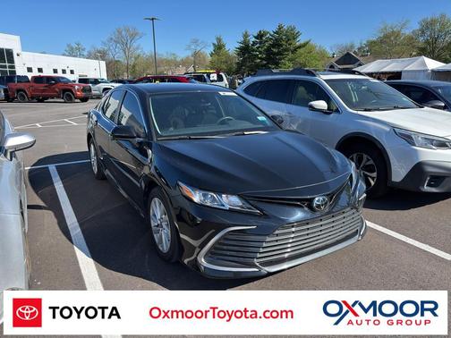 Midnight Black Metallic 2023 Toyota Camry LE