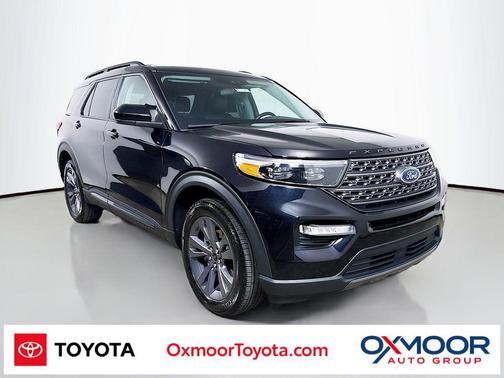 Agate Black Metallic 2023 Ford Explorer XLT