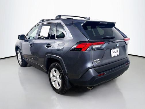 Magnetic Gray Metallic 2021 Toyota RAV4 Hybrid LE