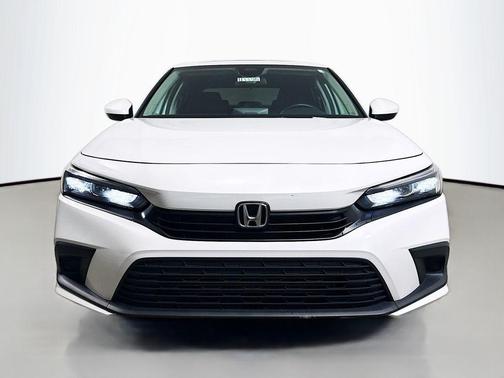 Platinum White Pearl 2023 Honda Civic EX