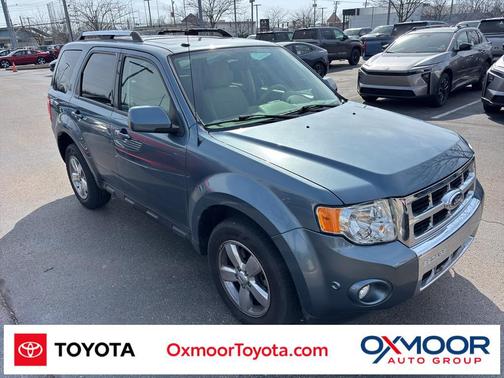 Steel Blue Metallic 2012 Ford Escape Limited