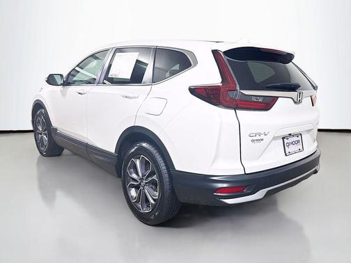 Platinum White Pearl 2021 Honda CR-V AWD EX-L