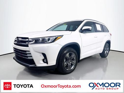Blizzard Pearl 2019 Toyota Highlander Limited Platinum