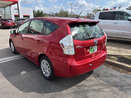 Barcelona Red Metallic 2012 Toyota Prius v Two
