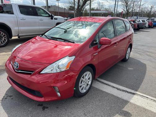 Barcelona Red Metallic 2012 Toyota Prius v Two