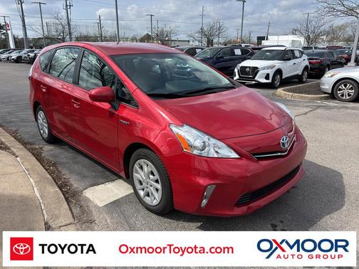 Barcelona Red Metallic 2012 Toyota Prius v Two