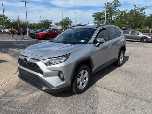 Silver Sky Metallic 2021 Toyota RAV4 XLE