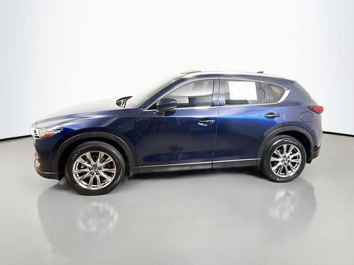 Deep Crystal Blue Mica 2020 Mazda CX-5 Signature