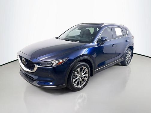 Deep Crystal Blue Mica 2020 Mazda CX-5 Signature