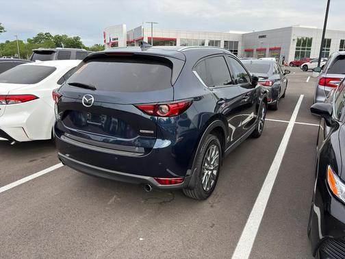 Deep Crystal Blue Mica 2020 Mazda CX-5 Signature