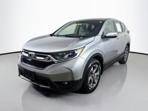 Lunar Silver Metallic 2018 Honda CR-V EX-L