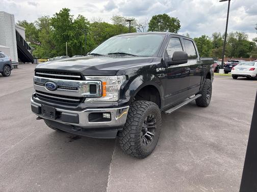 Shadow Black 2018 Ford F-150 XLT