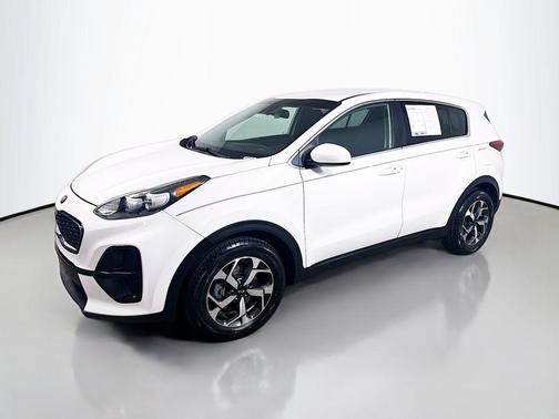 Clear White 2020 Kia Sportage LX