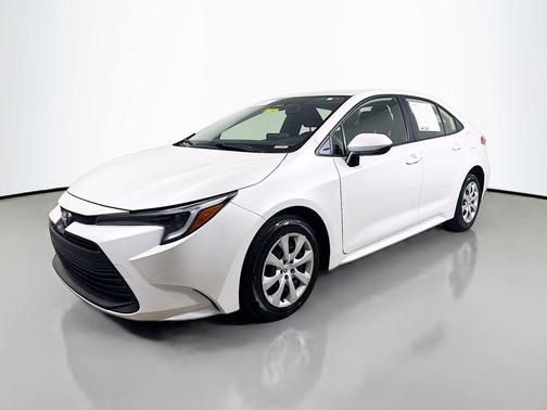 Wind Chill Pearl 2026 Toyota Corolla Hybrid LE