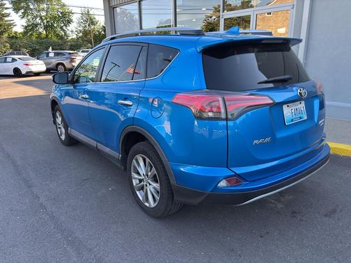 Electric Storm Blue 2017 Toyota RAV4 Limited