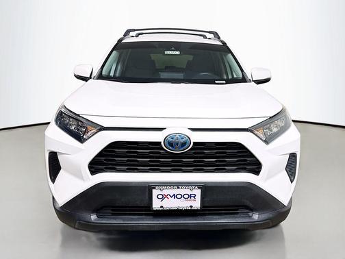 Super White 2020 Toyota RAV4 Hybrid LE
