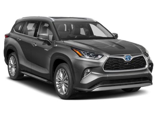 Blizzard Pearl 2021 Toyota Highlander Hybrid Platinum