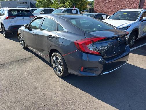 Cosmic Blue Metallic 2021 Honda Civic LX