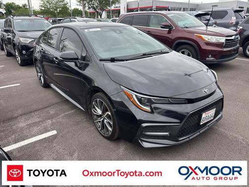 Black Sand Pearl 2021 Toyota Corolla SE