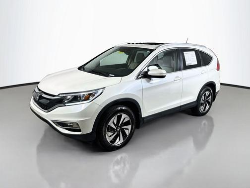 White Diamond Pearl 2016 Honda CR-V Touring