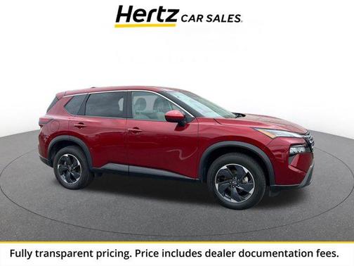 Scarlet Ember Tintcoat 2025 Nissan Rogue SV