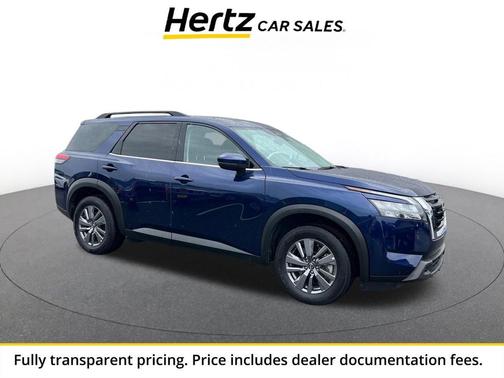 Deep Ocean Blue Pearl 2025 Nissan Pathfinder SV FWD