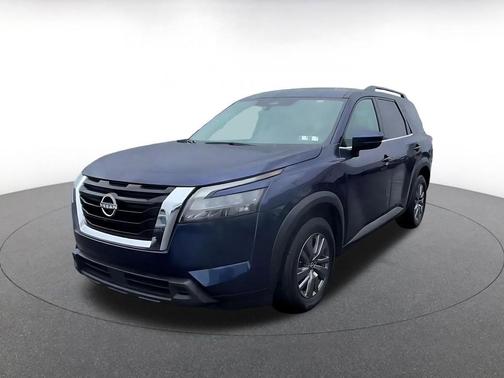 Deep Ocean Blue Pearl 2025 Nissan Pathfinder SV FWD