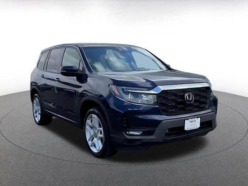 Obsidian Blue Pearl 2024 Honda Passport AWD EX-L
