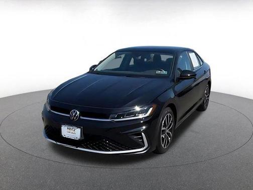 Deep Black Pearl 2025 Volkswagen Jetta 1.5T SE