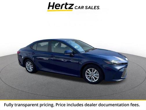 Blue 2025 Toyota Camry LE