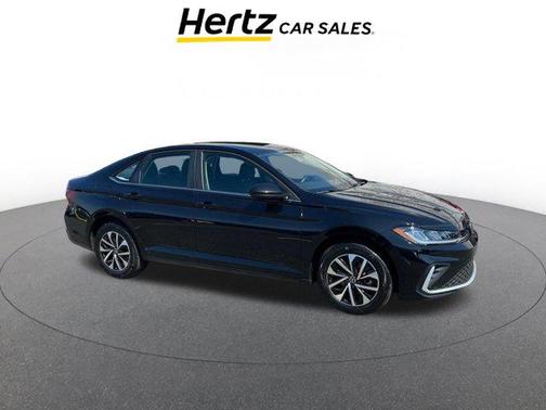 Deep Black Pearl 2025 Volkswagen Jetta 1.5T S